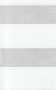 Закрытые рулонные шторы день-ночь Римини, белый 15 купить в Лосино-Петровском с доставкой